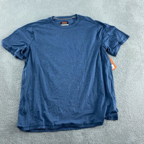 Bass Outdoor Microtech Perf Short Sleeve Tee XL Big Dipper Blue NWT 5881 - Picture 2 of 11